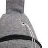 Waterproof Waist Bag Shoulder Bags Usb Charging Earphone Hook Sling Travel Bag (1 Pc)