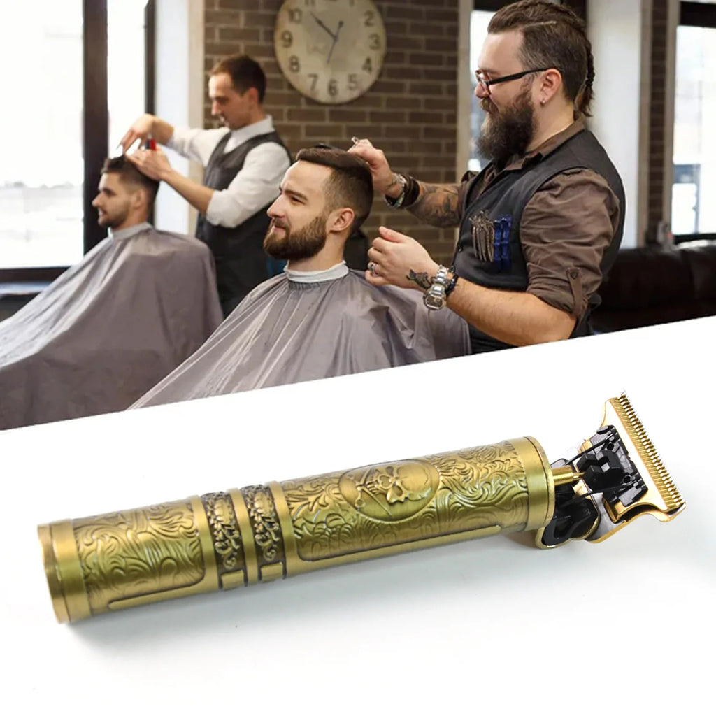 Rechargeable Electric Hair Clippers For Men Cordless Hair Trimmer Haircut Grooming Kit
