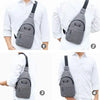 Waterproof Waist Bag Shoulder Bags Usb Charging Earphone Hook Sling Travel Bag (1 Pc)