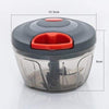 Manual Food Chopper Compact  Powerful Hand Held Vegetable Chopperblender