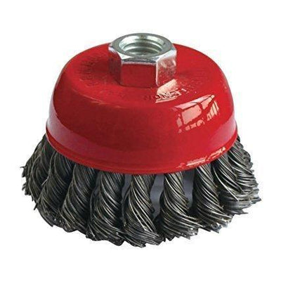 Wire Wheel Cup Brush (Black)