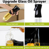 Glass Premium Oil Spray Bottle - (300 Ml Approx  1 Pc)