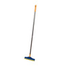 2 In 1 Cleaning Brush Long Handle Floor Brush Rotatable Cleaning Brush For Bathroom Kitchen 120 Degree Triangular Rotating Brush Head With Wiper