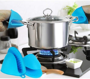 Silicone Heat Resistant Cooking Potholder For Kitchen Cooking  Baking