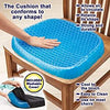 Cushion Seat Flex Pillow Gel Orthopedic Seat Cushion Pad (Egg Sitter)