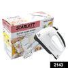 Compact Hand Electric Mixerblender For Whippingmixing With Attachments
