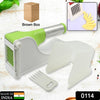 Virgin Plastic French Fry Chipser Potato Chipserpotato Slicer With Container