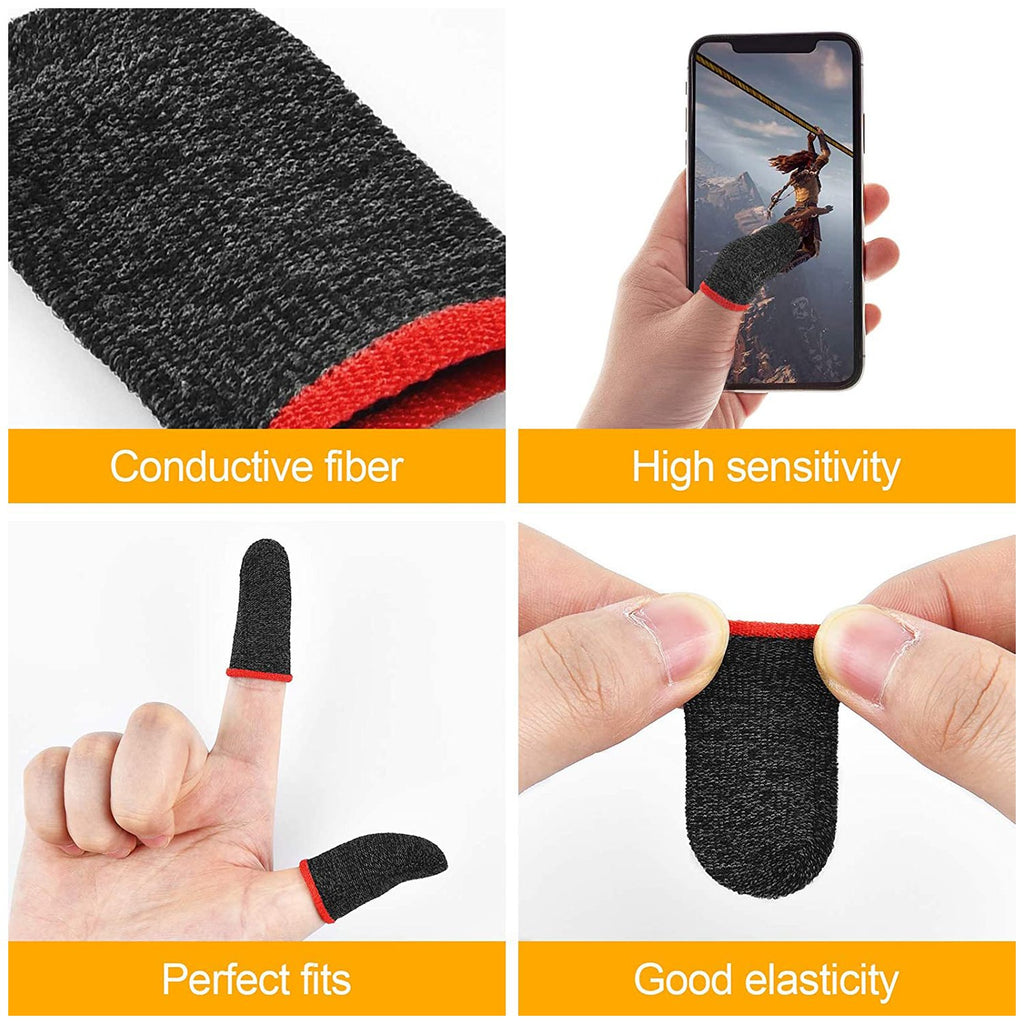 Thumb  Finger Sleeve For Mobile Game Pubgcodfreefire (1pair Only)