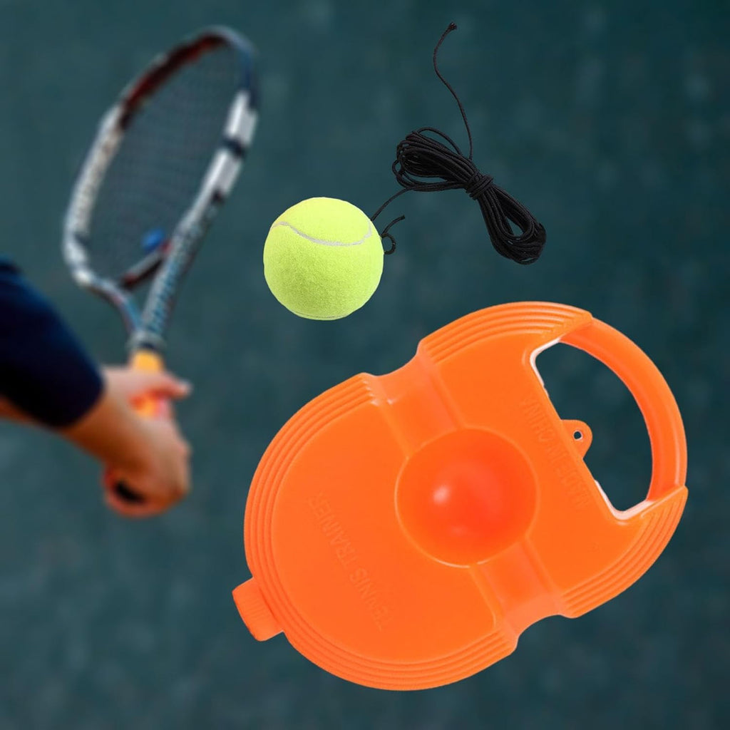 Tennis Trainer Rebound Ball With String Convenient Tennis Training Gear Tennis Practice Device Base For Kids Adults