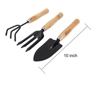 Gardening Tools - Hand Cultivator Small Trowel Garden Fork (Set Of 3)