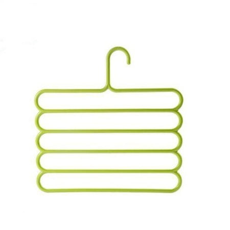 5 In 1 Multipurpose Plastic Hanger Assorted (5-layer)