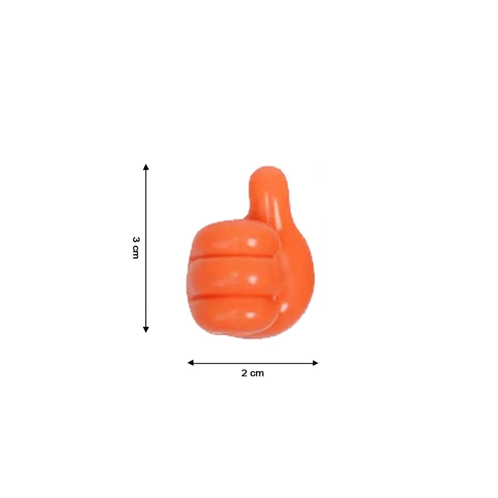 Multifunctional Multi Functional Hand Shape Wall Clip Hanger Keys Cable Holder