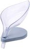 Leaf Shape Soap Box Self Draining Bathroom Soap Holder