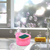 Double Layer Liquid Soap Dispenser With Pump And Sponge Practical For Hotel Sink Clear Soap Dispensing Liquid Pump Bottle For Home  Kitchen Rectangle ( 2 In 1 )