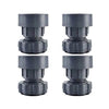 Plastic Washing Machine Vibration Feet Pad Adjustable Highly Non-slip Support Anti Vibration Pads Walk Pads Shock Absorber Noise Cancelling Furniture Lifting Base (4 Pcs Set)