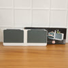 Wall Mounted 4-compartment Bathroom Storage  Soap Holder