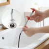 Multifunctional Cleaning Claw Pilpe Cleaner Drainage Block Remover Drain Spring Pipe Dredging Tool Drain Cleaning Tool For Hair Drain Drain Cleaner Sticks Drain Pipe Clearer (290 Cm)