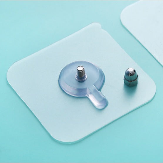 Adhesive Screw Wall Hook Used In All Kinds Of Places Including Household And Offices For Hanging And Holding Stuffs Etc.
