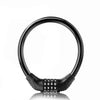 Bike Lock Cable Resettable Cable Lock - Self Coiling 4 Digit Combination Bike Lock
