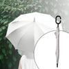 8551umbrella Summer Sun And Rain Protectionfoldable Cute Umbrella  C-shaped Handle  Uv Protection Rain Sun Umbrella  Travel Accessories  Umbrella For Children Girls And Boys (1 Pc  Mix Color)
