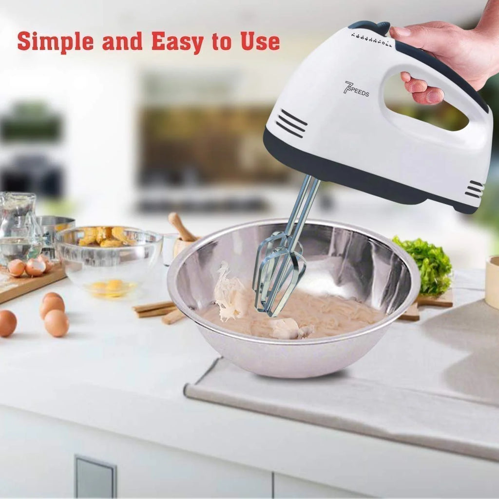Compact Hand Electric Mixerblender For Whippingmixing With Attachments
