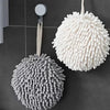 Super Soft Cute Hanging Hand Towel For Kitchen And Bathroom  Ultra Absorbent Thick Coral Velvet Hand Towels With Hanging Loop Fast Drying Microfiber