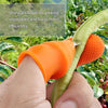 1 Pair V Thumb Cutter With Box Used In All Kinds Of Household And Official Kitchen Purposes For Peeling And Cutting Of Various Types Of Vegetables And Fruits Etc.