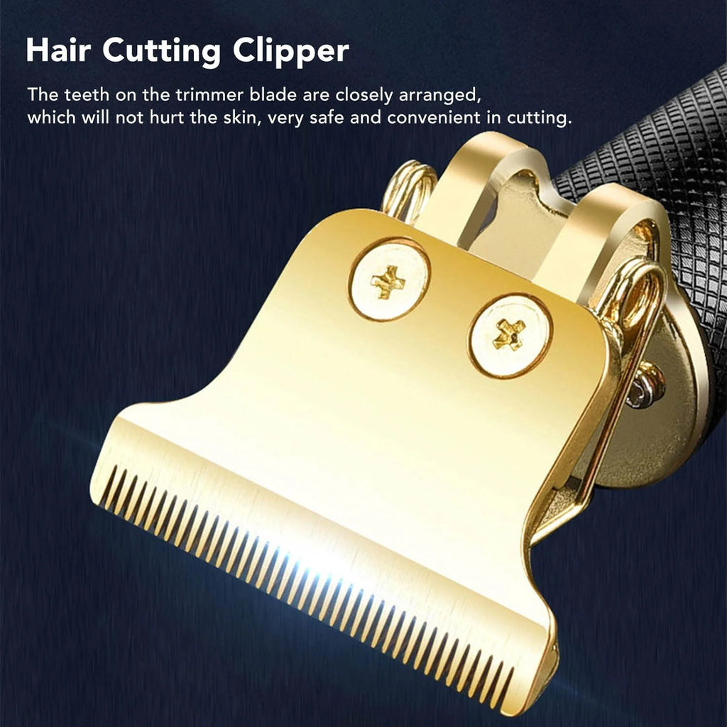 Rechargeable Electric Hair Clippers For Men Cordless Hair Trimmer Haircut Grooming Kit