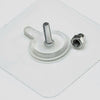 Adhesive Screw Wall Hook Used In All Kinds Of Places Including Household And Offices For Hanging And Holding Stuffs Etc.