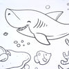Fun And Educational Coloring Roll (1 Pc)