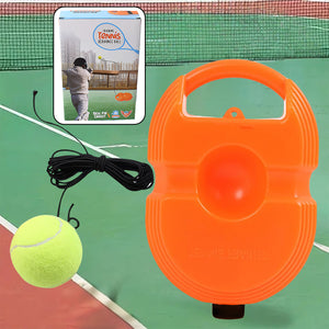 Tennis Trainer Rebound Ball With String Convenient Tennis Training Gear Tennis Practice Device Base For Kids Adults