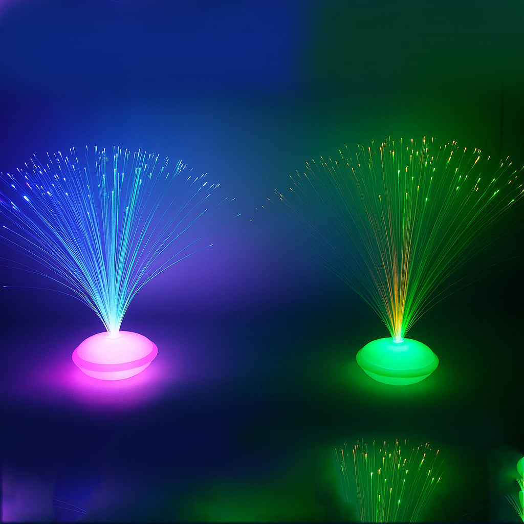 Fiber Optic Led Night Lamps Set (12 Pc)