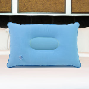 Comfortable Inflating Travel Pillow (3421 Cm  1 Pc  Mix Color)