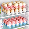 2116 15 Cavity Plastic Egg Tray Egg Trays For Storage With 15 Eggs Holder (4 Pc Set)