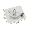 Adhesive Screw Wall Hook Used In All Kinds Of Places Including Household And Offices For Hanging And Holding Stuffs Etc.