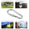 Snap Hook With Screw-stainless Steel Snap Hook Clip Heavy Duty Carabiner Clip (10100 Mm  1 Pc)