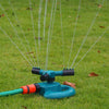 3 Arm 360 Sector Rotating Water Sprinkler Garden Pipe Hose Irrigation Yard
