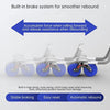 Abdominal Roller Wheel Automatic Rebound Sponge Handle Double Wheel Abdominal Roller Non-slip Timer Function With Elbow Support For Exercises For Body Fitness Strength Training Home Gym