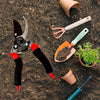 9082 21cm Red Garden Shears Sharp Cutter Pruners Scissor Pruner.