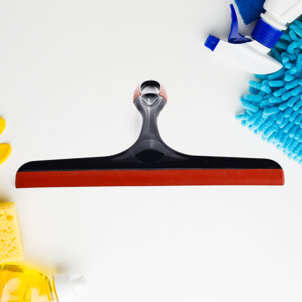 Plastic Kitchen Wiper  Ideal For Kitchen Platform Windows Glass  Car Windshield  Silicone Head  Multicolor  Pack Of 1 Pc
