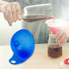Plastic Funnel For Pouring Oil Sauce Water Juice Cooking Oil Powder Small Food-grains Food Grade Plastic Funnel (1 Pc)