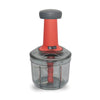 Matte Finish Manual Hand Press Chopper For Kitchen Mini Handy  Compact Chopper With 3 Blades For Effortlessly Chopping Vegetables  Fruits For Your Kitchen.