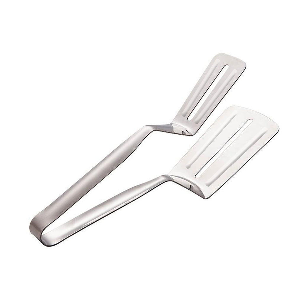 Multifunction Cooking Serving Turner Frying Food Tong. Stainless Steel Steak Clip Clamp Bbq Kitchen Tong.