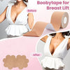 Boob Tape With 10 Pairs Nipple Cover Cotton Wide Thin Breast Tape - Womens  Girls Breast Lift Booby Tape - Push Up  Lifting Tape - Suitable For All Breast Types - Breast Lift Bra Tape - Bob Tape For Natural Breast Lift (1 Pc 5 Meters)