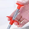 Metal Wire Brush Hand Kitchen Sink Cleaning Hook Sewer Dredging Device (155 Cm)