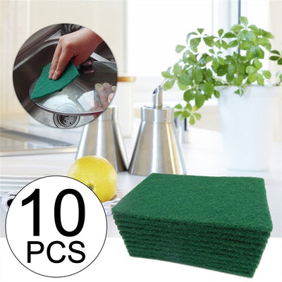 Green Kitchen Scrubber Pads For Utensilstiles Cleaning