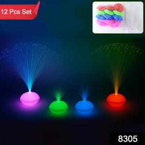 Fiber Optic Led Night Lamps Set (12 Pc)