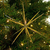 3d Gold Star Hanging Decoration Star Acrylic Look  Hanging Luminous Star For Windows Home Garden Festive Embellishments For Holiday Parties Weddings Birthday Home Decoration ( Big  Medium Small )