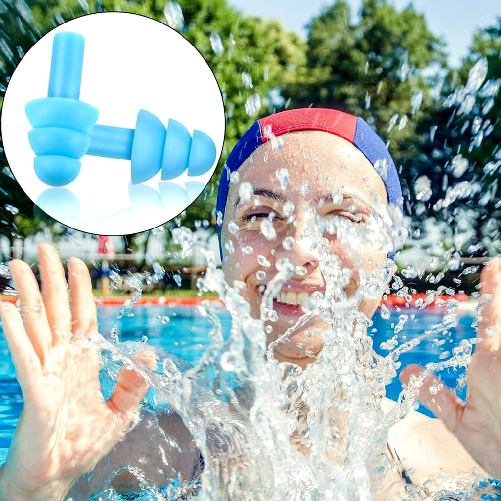 Safety Ultra Soft Foam Ear Plugs Reusable Ear Plugs For Sleeping Travel Loud Noises Work Learning Snoring (2 Pc Set)