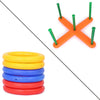 8078 13 Pc Ring Toss Game Widely Used By Childrens And Kids For Playing And Enjoying Purposes And All In All Kinds Of Household And Official Places Etc.
